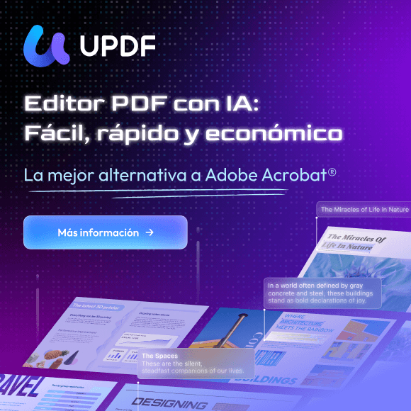 UPDF - Editor de PDF con IA