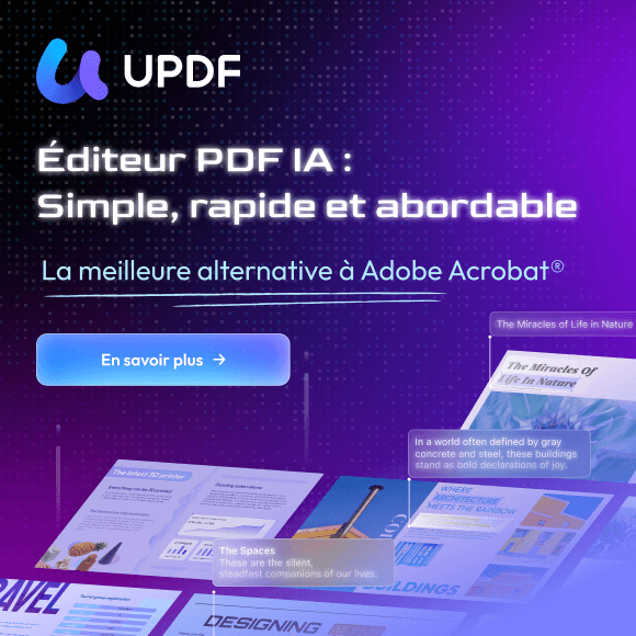 UPDF - Éditeur de PDF avec IA