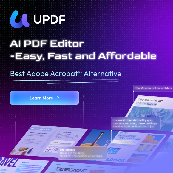 UPDF PDF Editor and AI Assistant